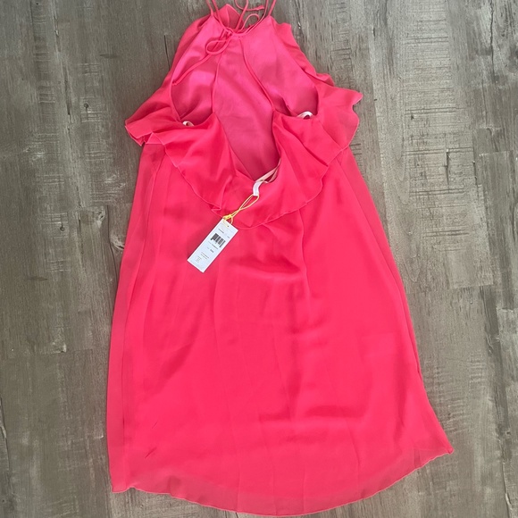 NWT BCBGeneration Halter Ruffle Dress - Picture 4 of 8